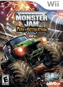 Monster Jam Path Of Destruction - Nintendo Wii