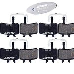 CYCEARTH 4 Pairs Bicycle Bike Disc Brake Pads for Avid BB7 Elixir Juicy 3 5 7 (Semi-Metallic/Sintered Metal) (Semi-Metallic)