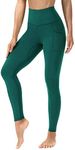 KUTAPU Girls Leggings for Girls - Green XL