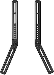 XINLEI Universal Sound Bar Mounts Fits Most 23 to 65 Inch TVs Soundbar TV Mount Bracket Above or Under TV, up to 22 lbs SBR302