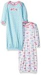 Gerber Baby Girls' 2-Pack Gown, Lit