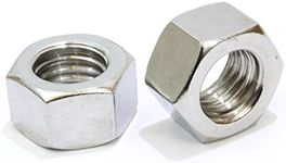 1/2"-13 Stainless Hex Nuts (100 Pac