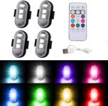 4PCS Wireless Led Strobe Lights wit