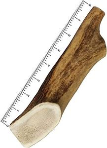 Mighty Paw Elk Antlers for Dogs | Monster Size 8" Premium Deer Antlers for Dogs, Pets and Puppies. Long Lasting Deer Antler Dog Chew for Aggressive Chewers. Dog Antler Chews for Large and XL Dog (2pk)