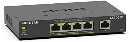 NETGEAR 5 Port PoE Gigabit Ethernet