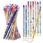 200 Pcs Bulk Inspirational Pencils for Kids Fun Pencil Motivational Encouragement Positive Saying Assorted Style Novelty Pencils with Eraser for Kids Classroom Student Reward Gift Party Favors