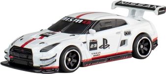 Hot Wheels Premium Nissan GT-R GT3 Toy Car, Truck or Van, 1:64 Scale (Styles May Vary)