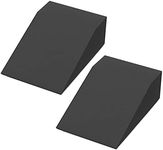 Yoga Foam Wedge Blocks Black (Pair)