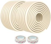 WUTUSENT 4M/13.1 FT Self-Adhesive Baby Proofing Edge Guards Sharp Edge Protector, Pre-Taped,Suitable for Tables, Wall Corner Edges, to Protect Children from collisions and Injuries. (Beige)