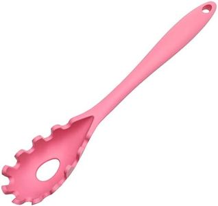 Chef Craft Premium Silicone Spaghetti/Pasta Fork, 11.5 inch, Pink