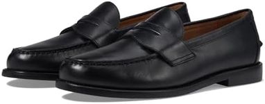 Polo Ralph Lauren Men's Alston Leather Penny Loafers, Black, 11 UK, 803932221002