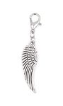 It's All About...You! Large Angel Wing Clip on Charm Perfect Necklaces Bracelets 98V