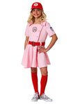 Girls A League of Their Own Dottie Costume Large (12-14)