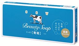 COW BRAND Soap Blue Box 85g*6pieces by Cow Brand Soap Kyoshinsha