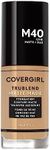 Covergirl Trublend Matte Foundation M40 Warm Nude 30Ml