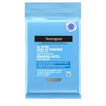 Neutrogena All-in-One Makeup Removing Cleansing Wipes, Eye Makeup Remover, Biodegradable Facial Wipes, 7 Count, Travel Pack