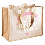 Design, Invent, Print! Grandma Bag 21 Litre Volume Natural Cotton Canvas 42 x 33 x 19cm