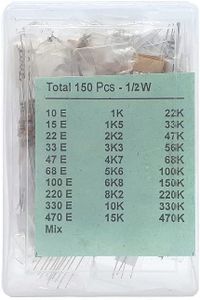 Resistor Box-Mix Resistor Pack-1/2 Watt-90 Pcs