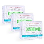 J·R·LIGGETT'S Hair Conditioner Bar | Solid Organic Dry Bar | Plant Based Ingredients-Zero Waste Biodegradable, Sulfate & Cruelty-Free | Eco-Friendly | Set of 3 | Conditioner | 1.75 Ounces