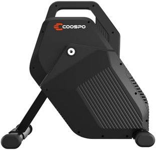 COOSPO Smart Bike Trainer T10, Direct Drive Indoor Cycling Trainer with Bluetooth & ANT+ Connectivity, Smart Resistance Control, Compatible with Zwift, Wahoo, TrainerRoad, Simulates 15% Slope