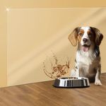 Clear Wall Protector Contact Paper, Wall Protector Sheets for Painted Wall, Self Adhesive Removable Wallpaper for Protect furniture, Chair Back, Wall Behind Pet Food Bowl, Bin, Mop, Sink 32.8ft