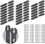 BougeRV 44 PCS Solar Connector Solar Panel Cable Connectors Solar Panel Connectors Kit Solar Connector with Spanners IP68 Waterproof 22 Pairs Male/Female (8AWG)