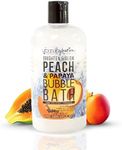 Urban Hydration Peach & Papaya Bubble Bath – Foaming Bubble Bath for Relaxation & Glowing Skin, Enriched with Vitamins A & E, Gentle for All Skin Types, Ideal for Men and Women – 16.9 Oz
