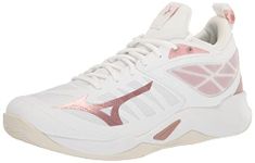 Women's Wave Dimension Shoe-WHT-Rose Gold