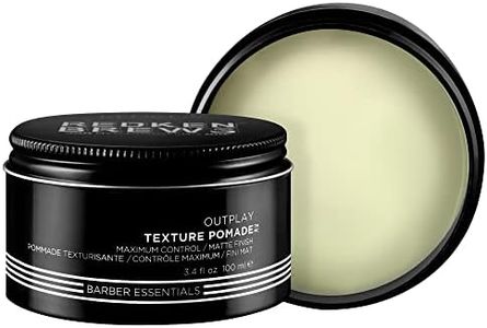 Redken for Men Texture Putty Outplay has a crunch-free formula that contains mineral salts for immediate grab and texture with maximum control, 136.08 g