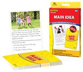 Edupress Reading Comprehension Practice Cards, Main Idea, Yellow Level (EP62995),Medium