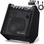 30W Drum Amplifier,Wireless Electric Drum Speaker w/3-Band EQ,OTG Recording