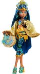 Monster High Monster Fest Doll, Cleo De Nile with Glam Outfit & Festival Themed Accessories Like Snacks, Band Poster, Statement Bag & More