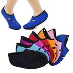 Chhotu Water Skin AC Room Shoes Yoga Socks Exercise Pool Beach Swim Slip On Surf (Multi Colour)
