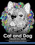 Cat and Dog Coloring Book: The best