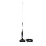 CB Antenna PNI S75 screw type butterfly mount, 125 mm magnetic base included, 76 cm, 4 m RG58 cable included