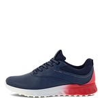 ECCO S Three Ladies Goretex Golf Shoes 102963 Marine/Hibiscus/Night Sky 60620 EU39 (UK6)