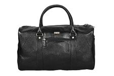 SCHARF Ted Taylor - I Beg To Duffel Genuine Leather Duffle Cum Gym Bag