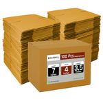 Buildskill Xtra-Small Cardboard Box for Packing, Packing Material, 3Ply 7"X4"X3.5" corrugated box for packing, Suitable E-commerce Shipping, Recycled Material, Ideal for Home Shifting (Pack of 100)