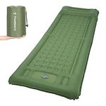 TOMSHOO Sleeping Pad for Camping, Self-Inflating Sleeping Mat with Upgraded Anti-Leakage Camping Mat 77''X28'' Ultralight Inflatable Camping Mattress Pad for Hiking, Travel, Tent