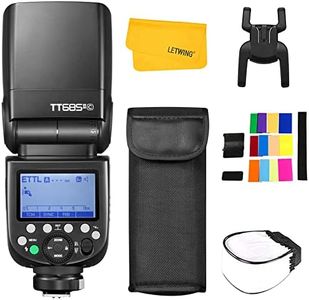 Godox TT685II-C TT685IIC Flash for Canon, 2.4G Wireless Canon Speedlight HSS 1/8000s GN60, TCM Instant Conversion, Quick-Release Lock, E-TTL Speedlite Compatible for Canon EOS Cameras