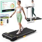 UREVO 2-in-1 Under Desk Treadmill, 