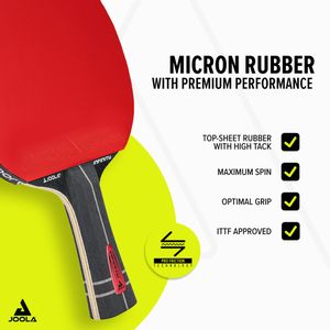 JOOLA Infinity Z Carbon Table Tennis Paddle – Professional Racket