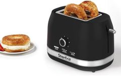 Starfrit 2-Slice Toaster – 7 Adjustable Browning Levels – Removable Tray – 850W - Black