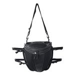 SouiWuzi Motorcycle Tail Bag,Motorcycle Rear Seat Saddle Bag, Sports Waterproof Back Seat Carry Bag Tail Bag Riding Backpack
