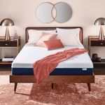 Sleep Innovations Hudson Hybrid 12 Inch Cooling Gel Memory Foam and Innerspring Mattress with Cool Touch Quilted Cover, Queen Size, Bed in a Box, Medium Support