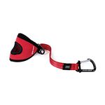 EzyDog Handy Leash - Hands Free Dog Lead Red