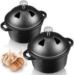 FoldTier 2 Pcs Garlic Roaster Baker