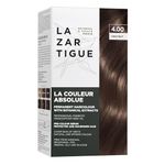 Lazartigue - Chestnut Brown Hair Dye with Botanical Extracts, Permanent Hair Colour, Vegan and Natural, No Ammonia (La Couleur Absolue)