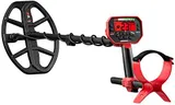 Minelab Vanquish 540 Multi-Frequency Pinpointing Metal Detector for Adults with Iron Bias & V12 12"x9" Double-D Waterproof Coil (4 Detect Modes, Wired Headphones & Rain Cover Included)
