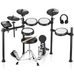 Donner DED-200 Electric Drum Set With Drum Throne/Maple Stick/Earphone/Audio Cable
